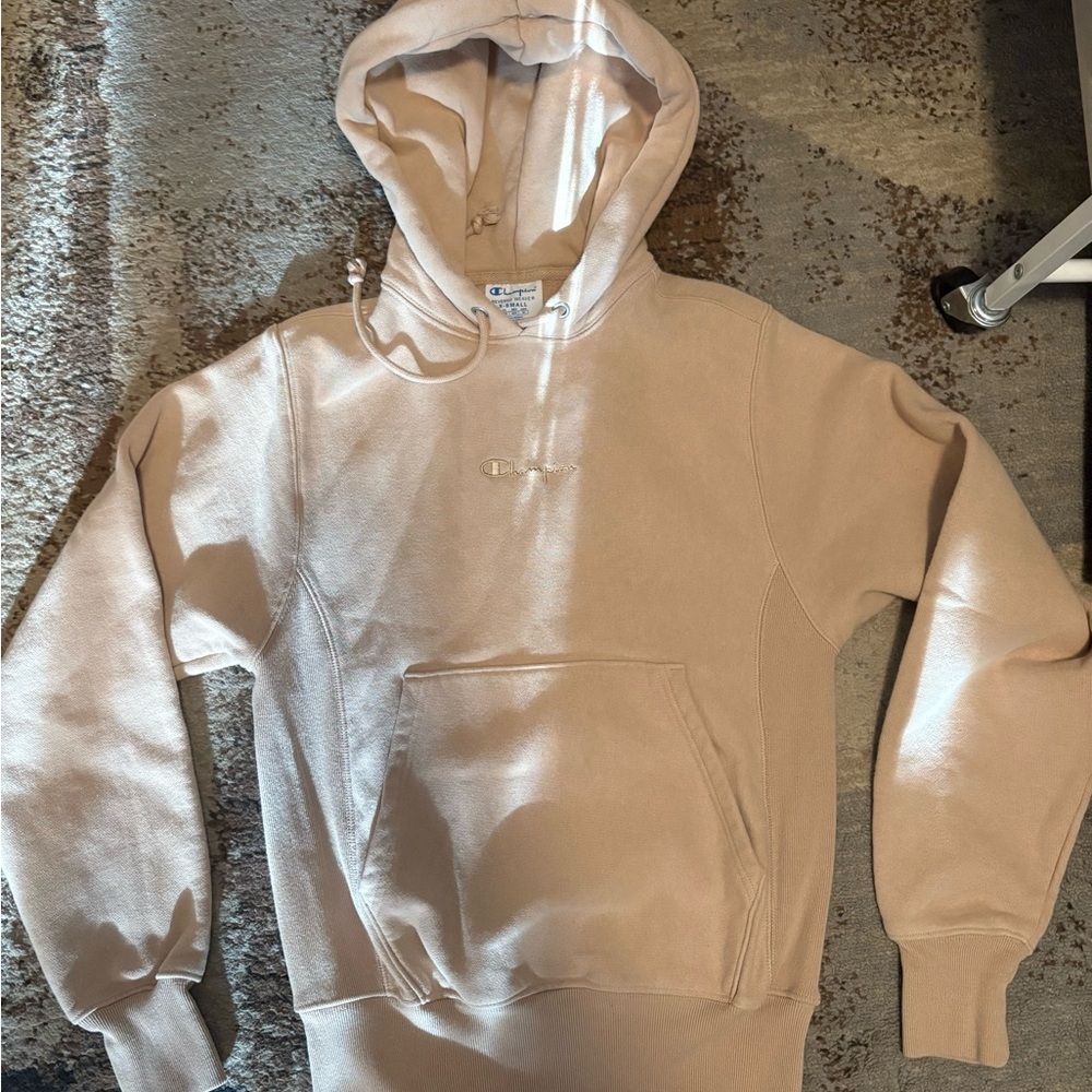 Champion Cream Hoodie